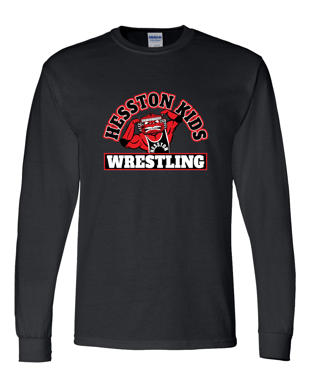 Hesston Wrestling Club Long-Sleeve T-Shirt - Image 2