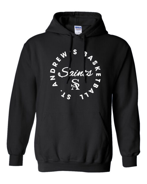 St. Andrew's Basketball "Circle" Hooded Sweatshirt