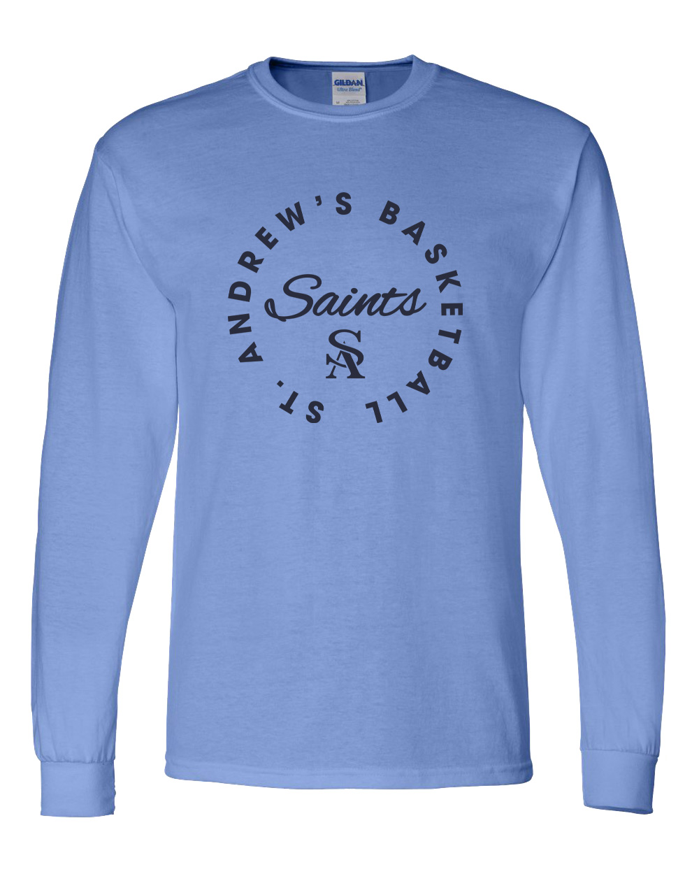 St. Andrew's Basketball "Circle" Long-Sleeve T-Shirt - Image 3