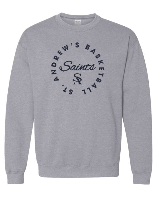 St. Andrew's Basketball "Circle" Crewneck Sweatshirt