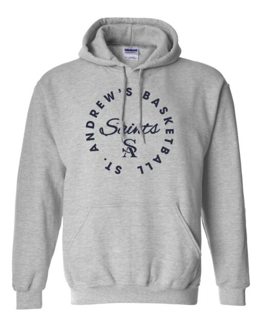 St. Andrew's Basketball "Circle" Hooded Sweatshirt