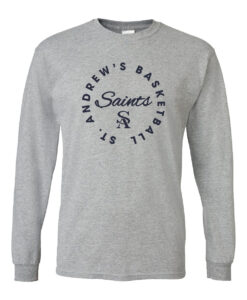 St. Andrew's Basketball "Circle" Long-Sleeve T-Shirt