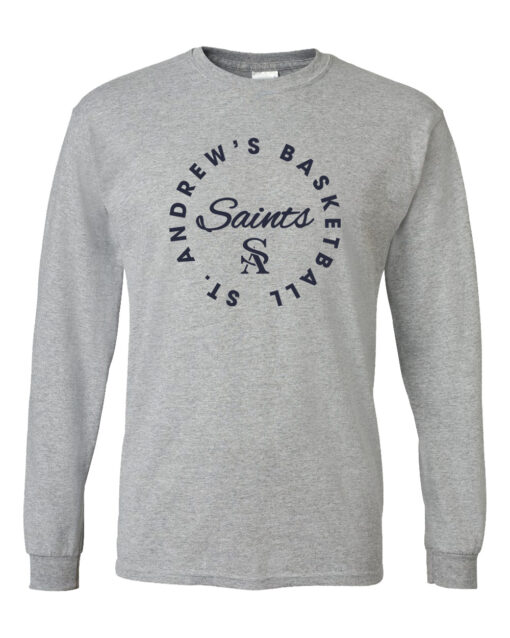 St. Andrew's Basketball "Circle" Long-Sleeve T-Shirt