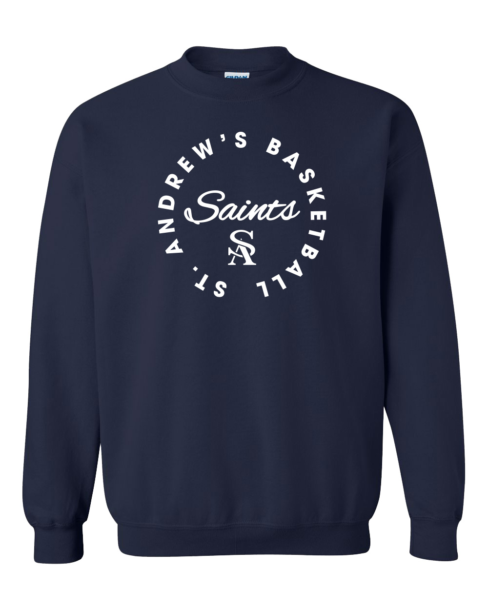 St. Andrew's Basketball "Circle" Crewneck Sweatshirt