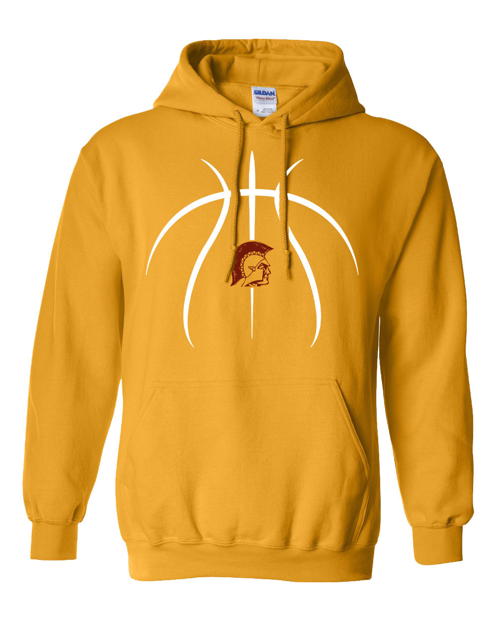 Hillsboro Middle School Basketball Hooded Sweatshirt