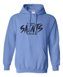 St. Andrew's Middle School Basketball "Graffiti" Hooded Sweatshirt