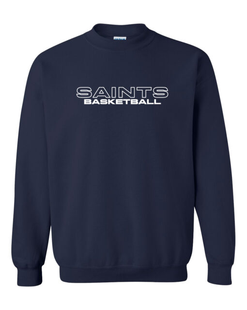 St. Andrew's Middle School Basketball "Outline" Crewneck Sweatshirt