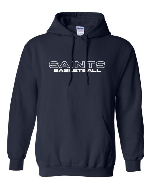 St. Andrew's Middle School Basketball "Outline" Hooded Sweatshirt