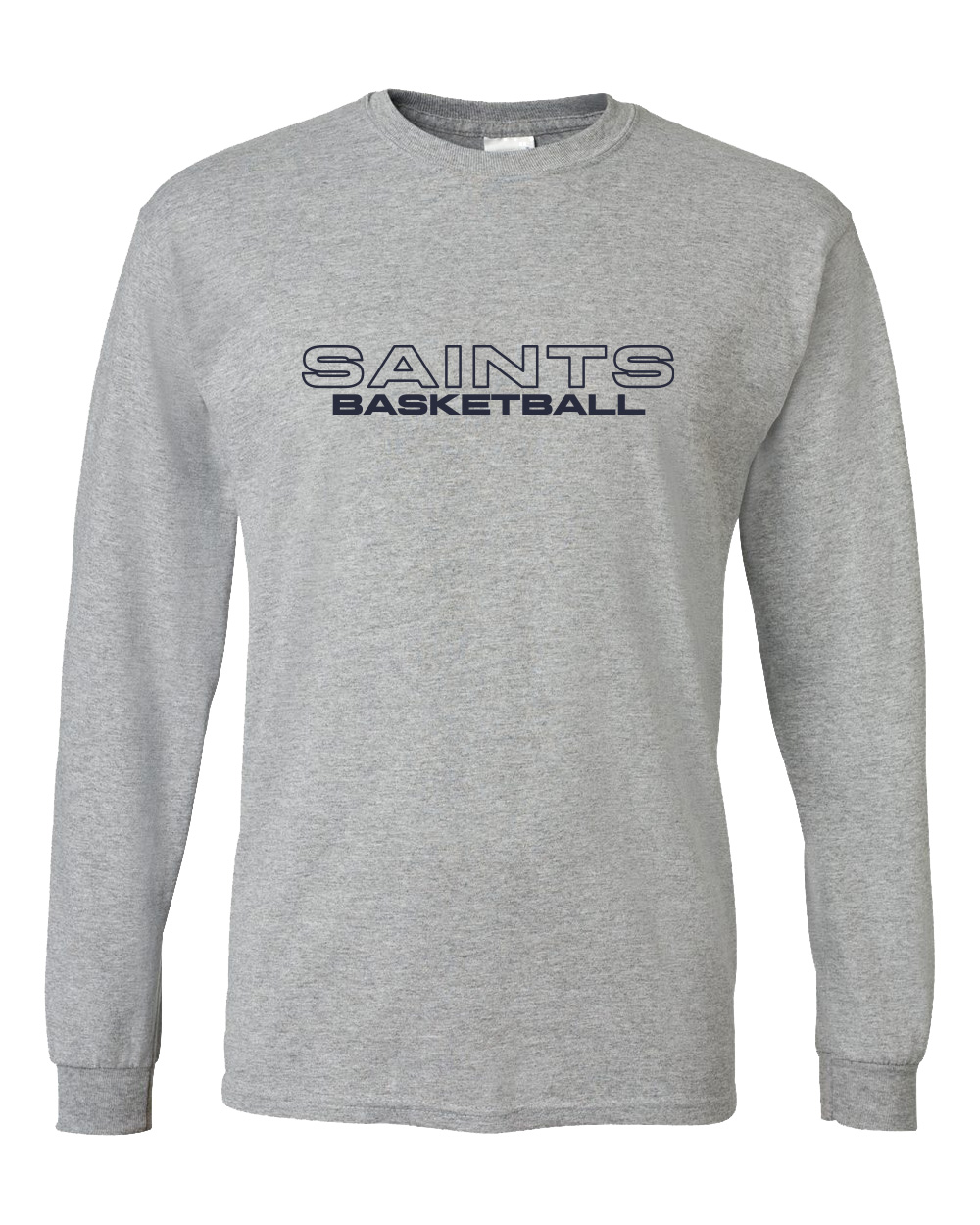 St. Andrew's Basketball "Outline" Long-Sleeve T-Shirt