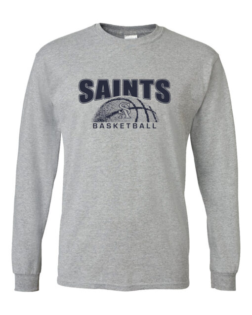 St. Andrew's Middle School Basketball "SA" Long-Sleeve T-Shirt