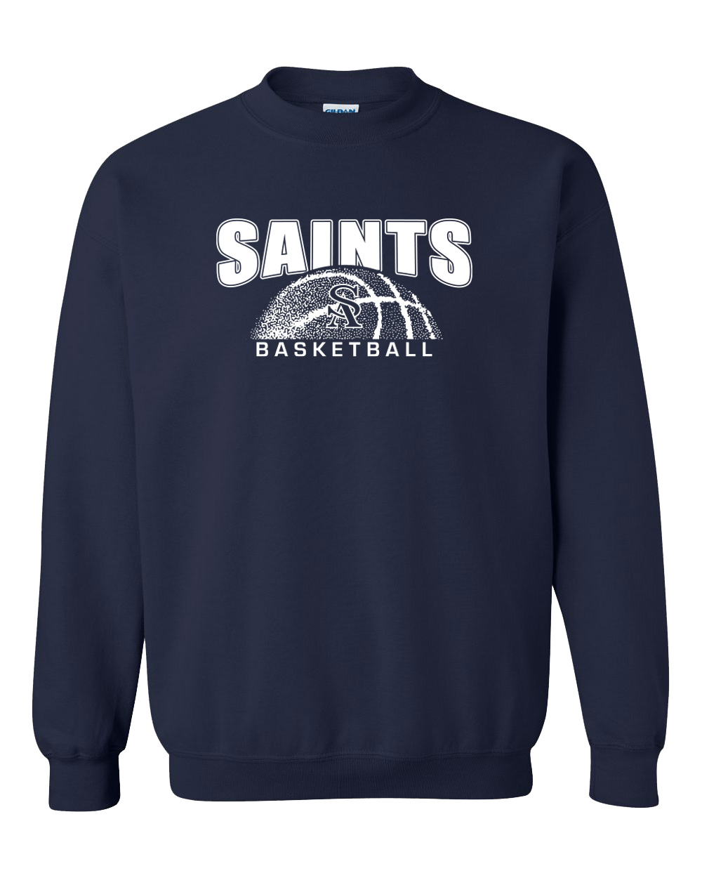 St. Andrew's Basketball "SA" Crewneck Sweatshirt - Image 2