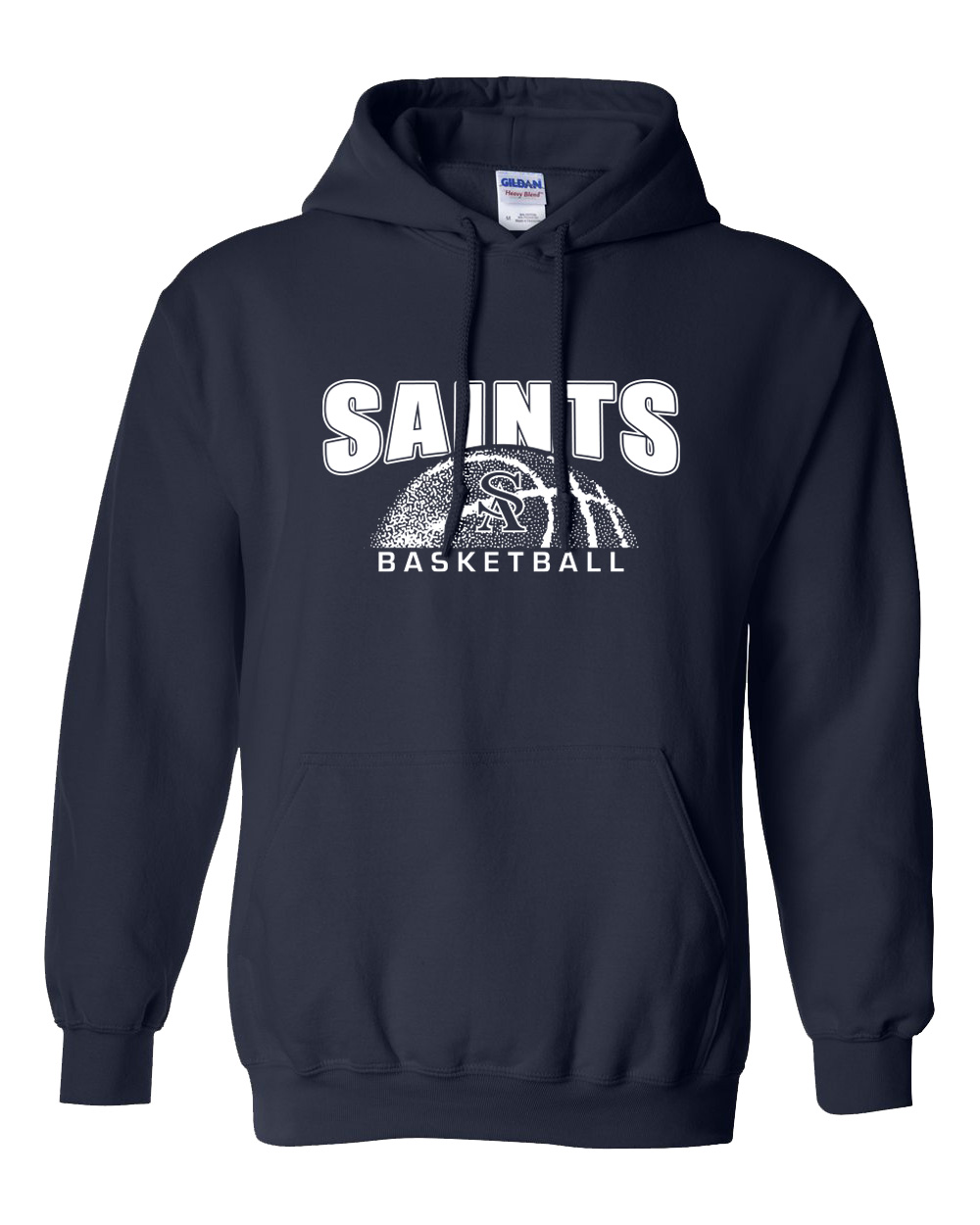 St. Andrew's Basketball "SA" Hooded Sweatshirt - Image 3