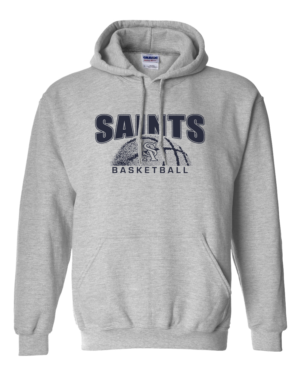 St. Andrew's Basketball "SA" Hooded Sweatshirt - Image 2