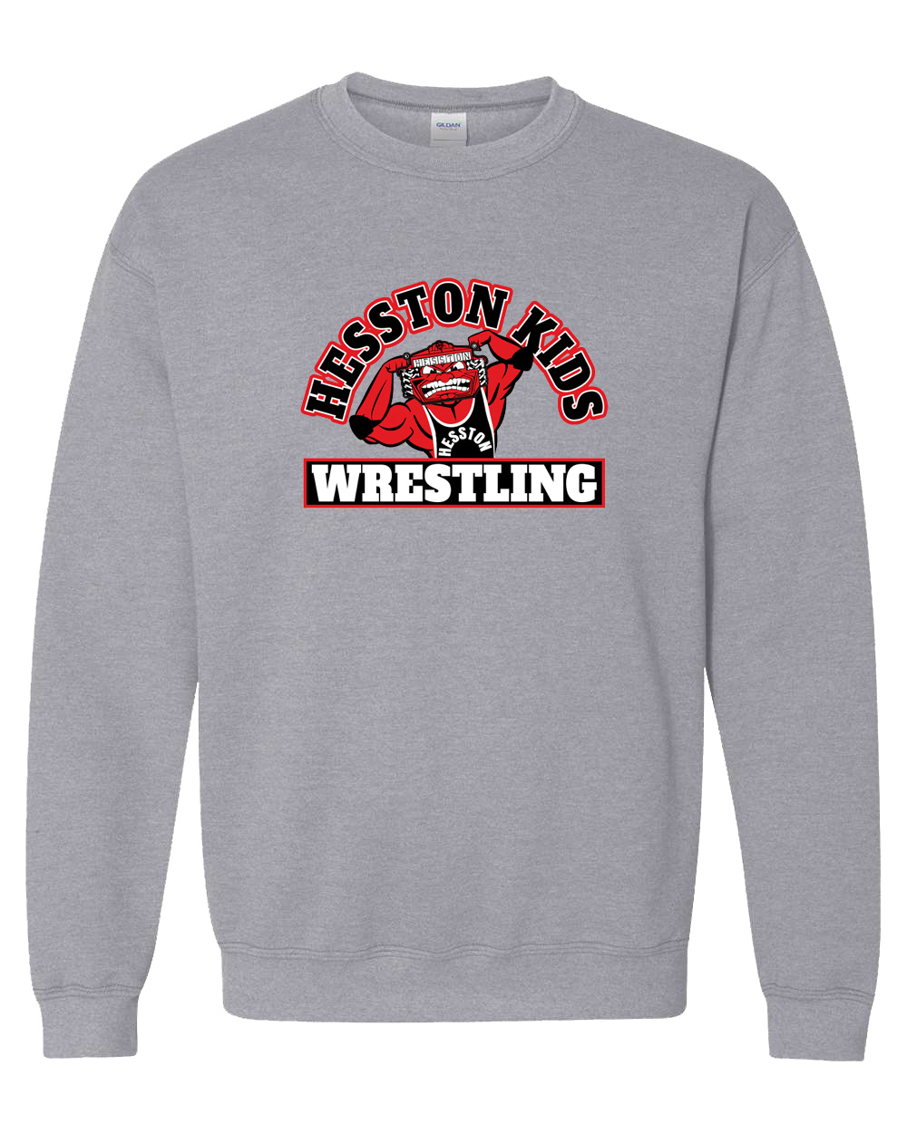 Hesston Wrestling Club Crewneck Sweatshirt - Image 2