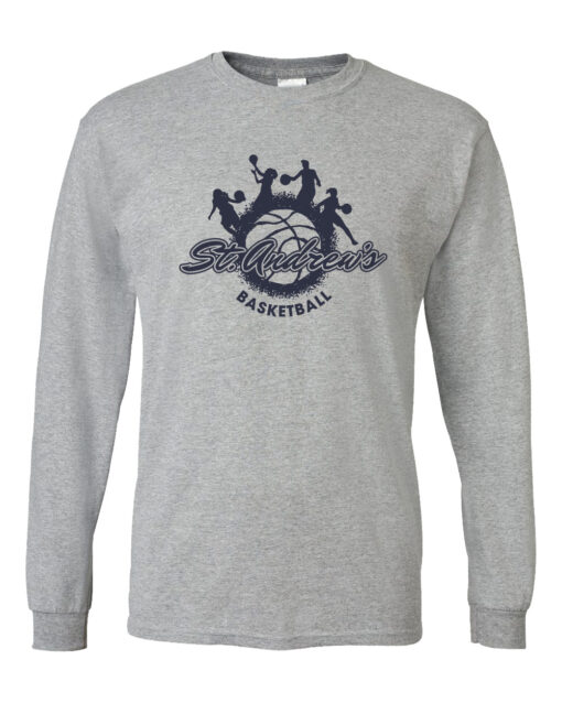 St. Andrew's 5th/6th Basketball "Splash" Long-Sleeve T-Shirt