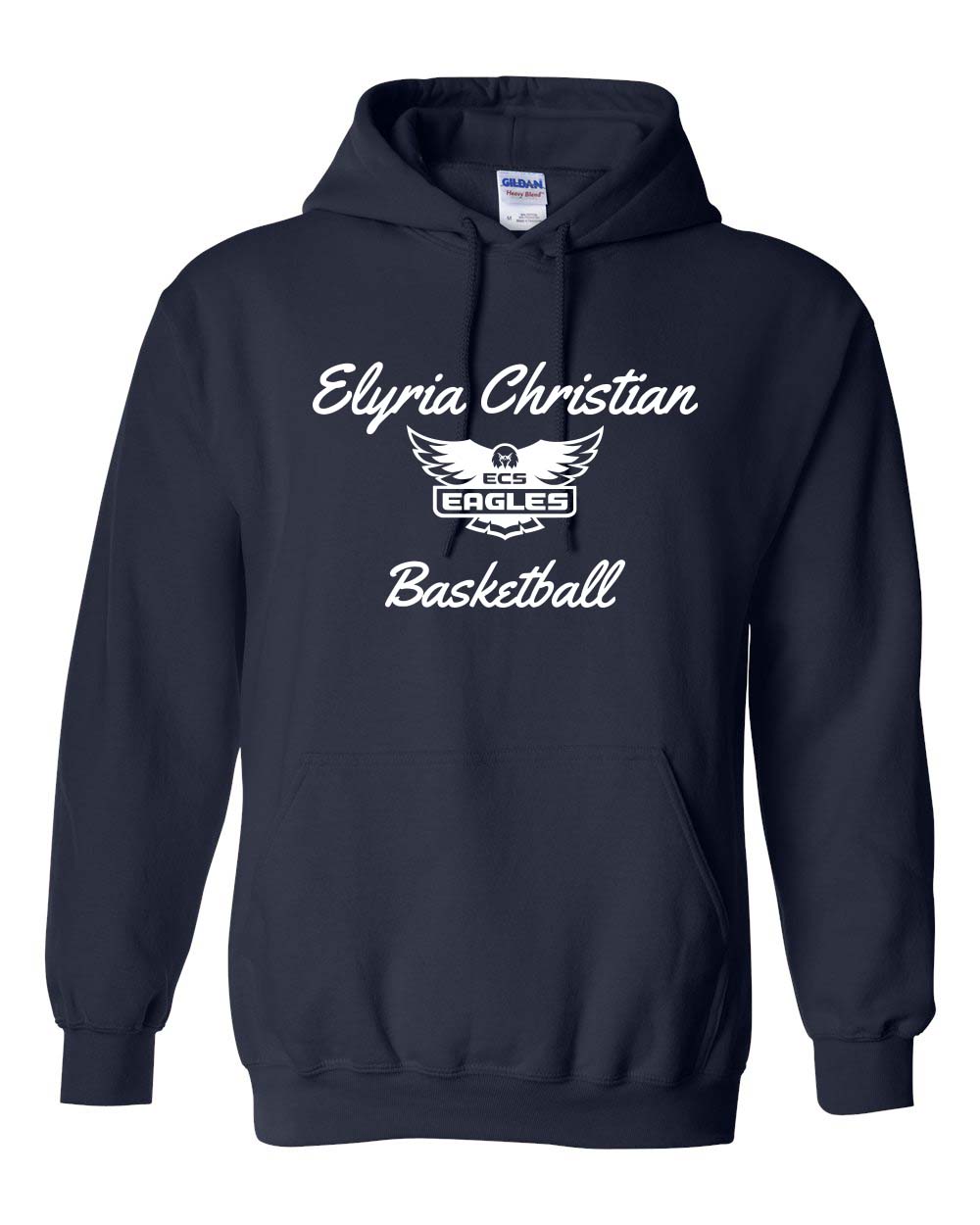 Elyria Basketball Hooded Sweatshirt - Image 2