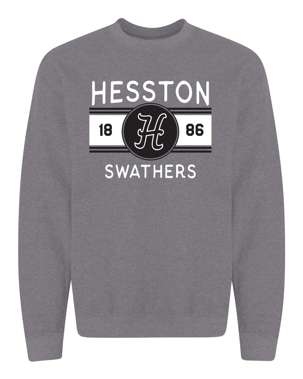 Hesston Swather Vintage Crewneck Sweatshirt - Image 2