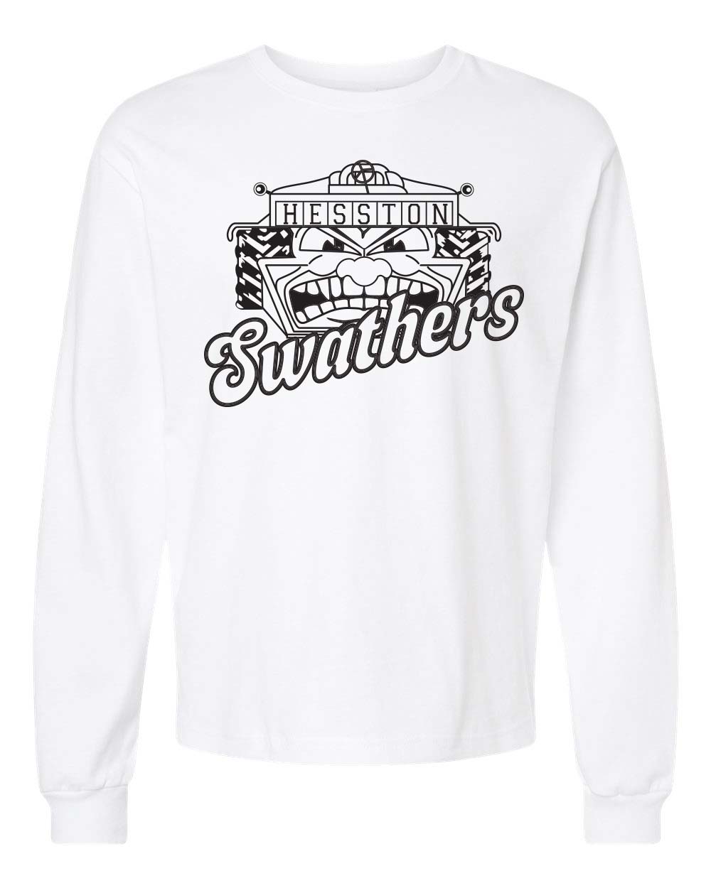Hesston Swather Oversized Heavyweight Long Sleeve Tee