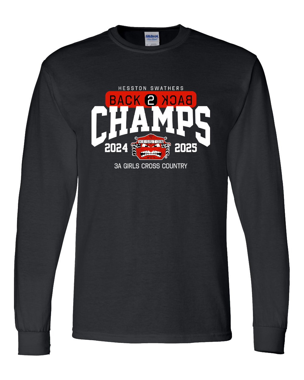 Swather State Cross Country Long Sleeve Tee