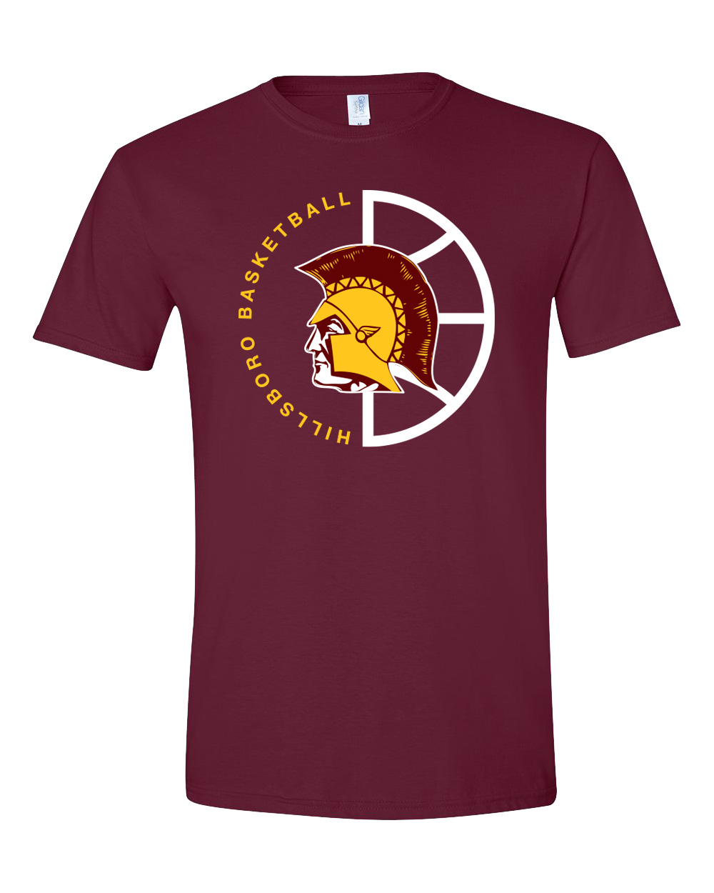 Hillsboro High School Basketball T-Shirt - Image 2