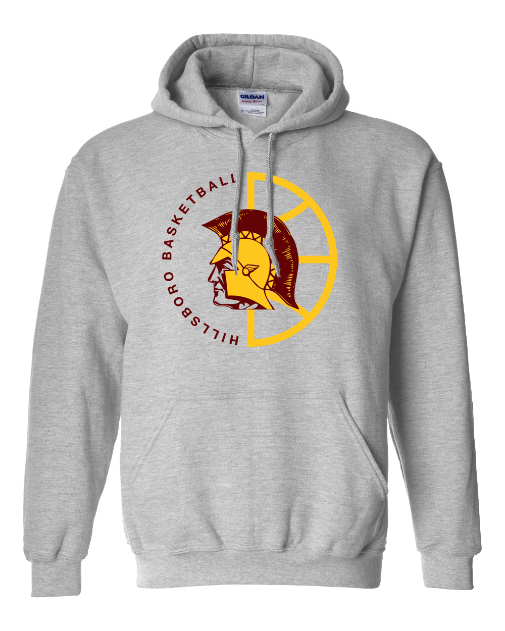 Hillsboro High School Basketball Hooded Sweatshirt