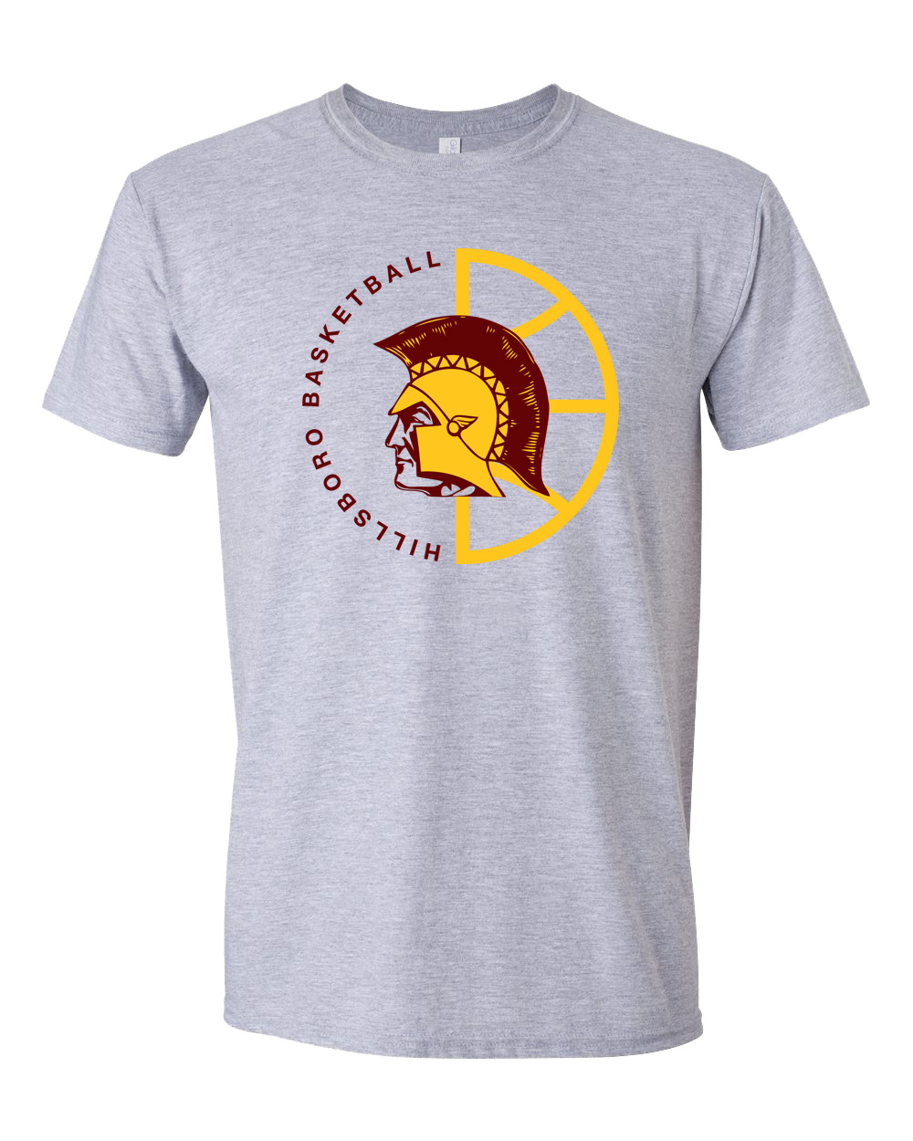 Hillsboro High School Basketball T-Shirt - Image 4