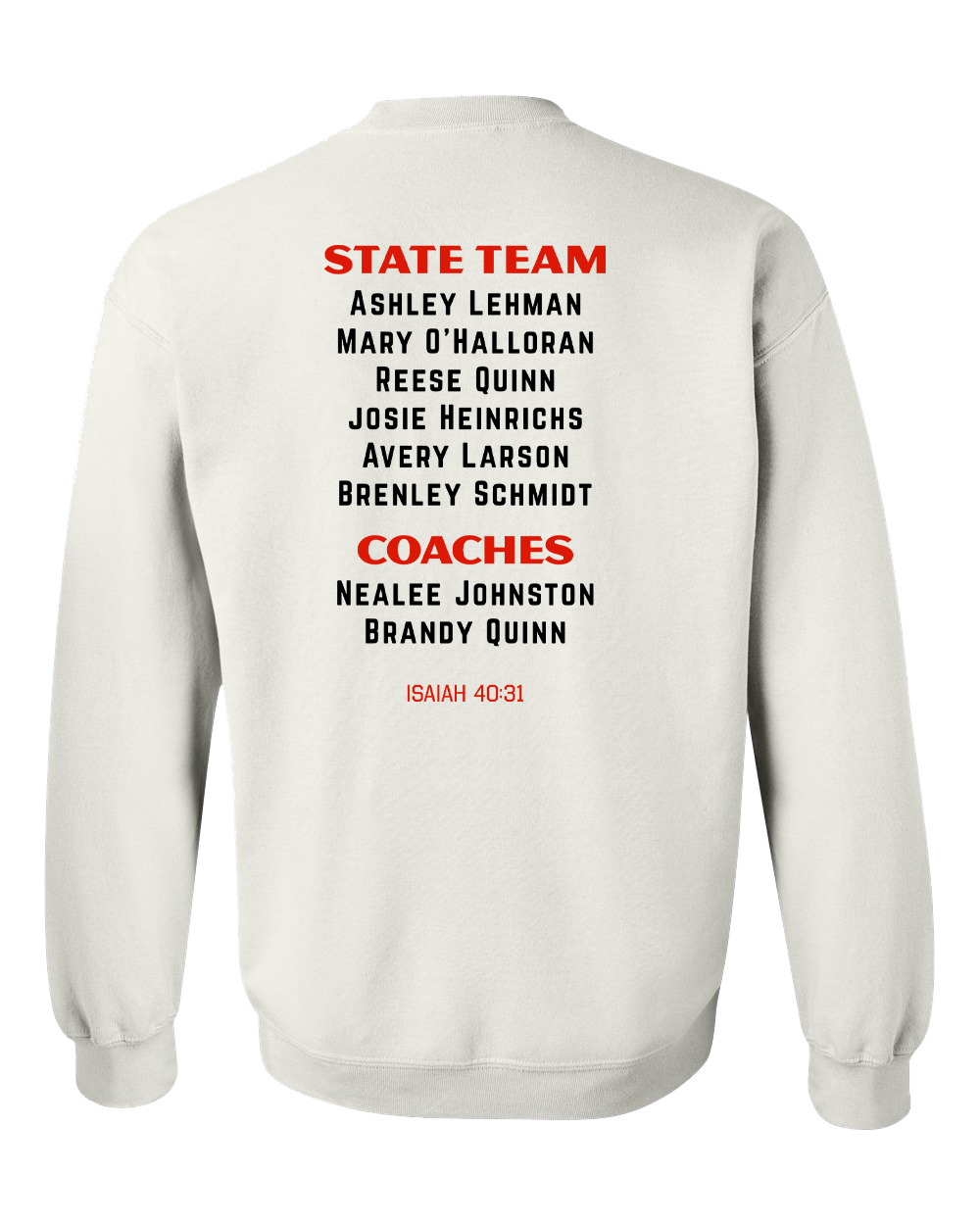 Swather State Cross Country Crewneck Sweatshirt - Image 2