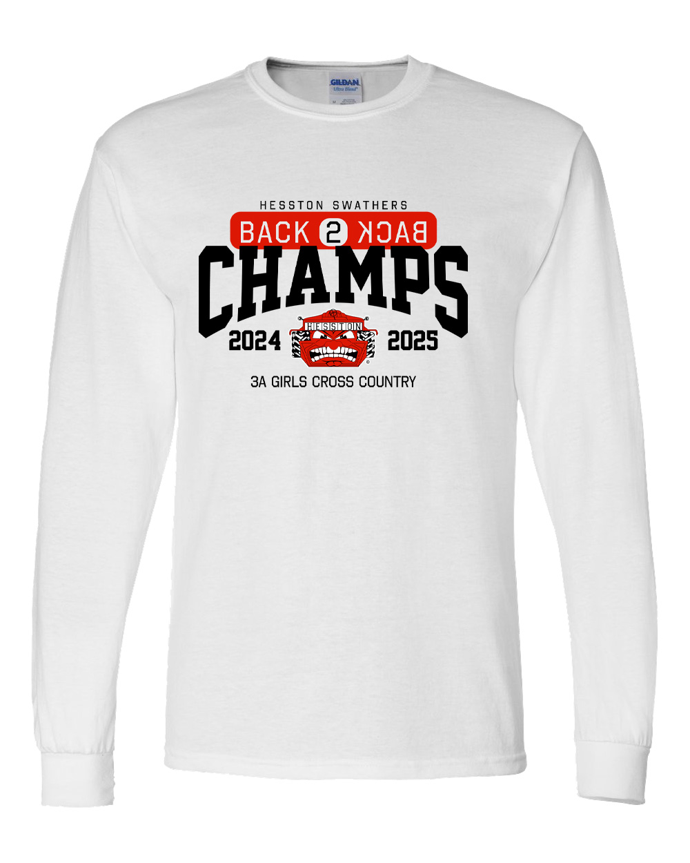 Swather State Cross Country Long Sleeve Tee - Image 3