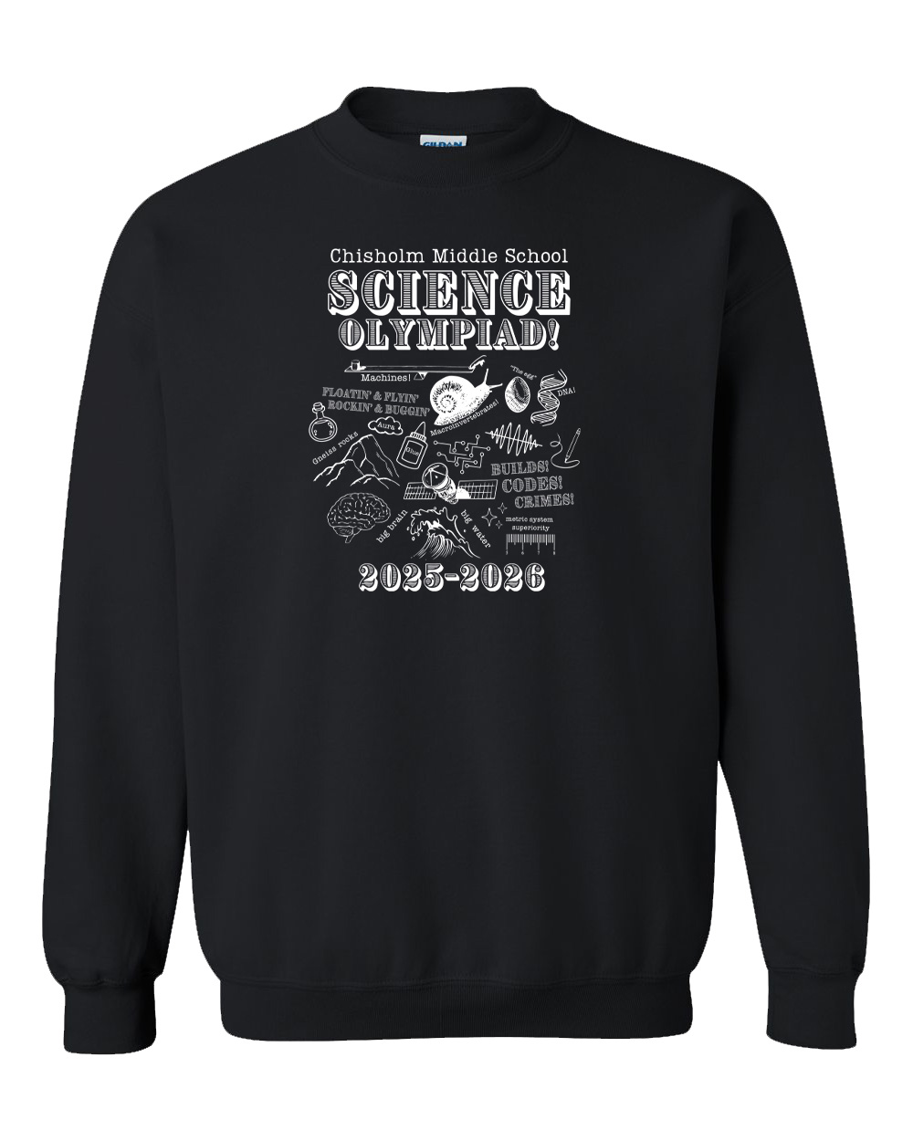 Chisholm Science Olympiad Crewneck Sweatshirt - Image 2