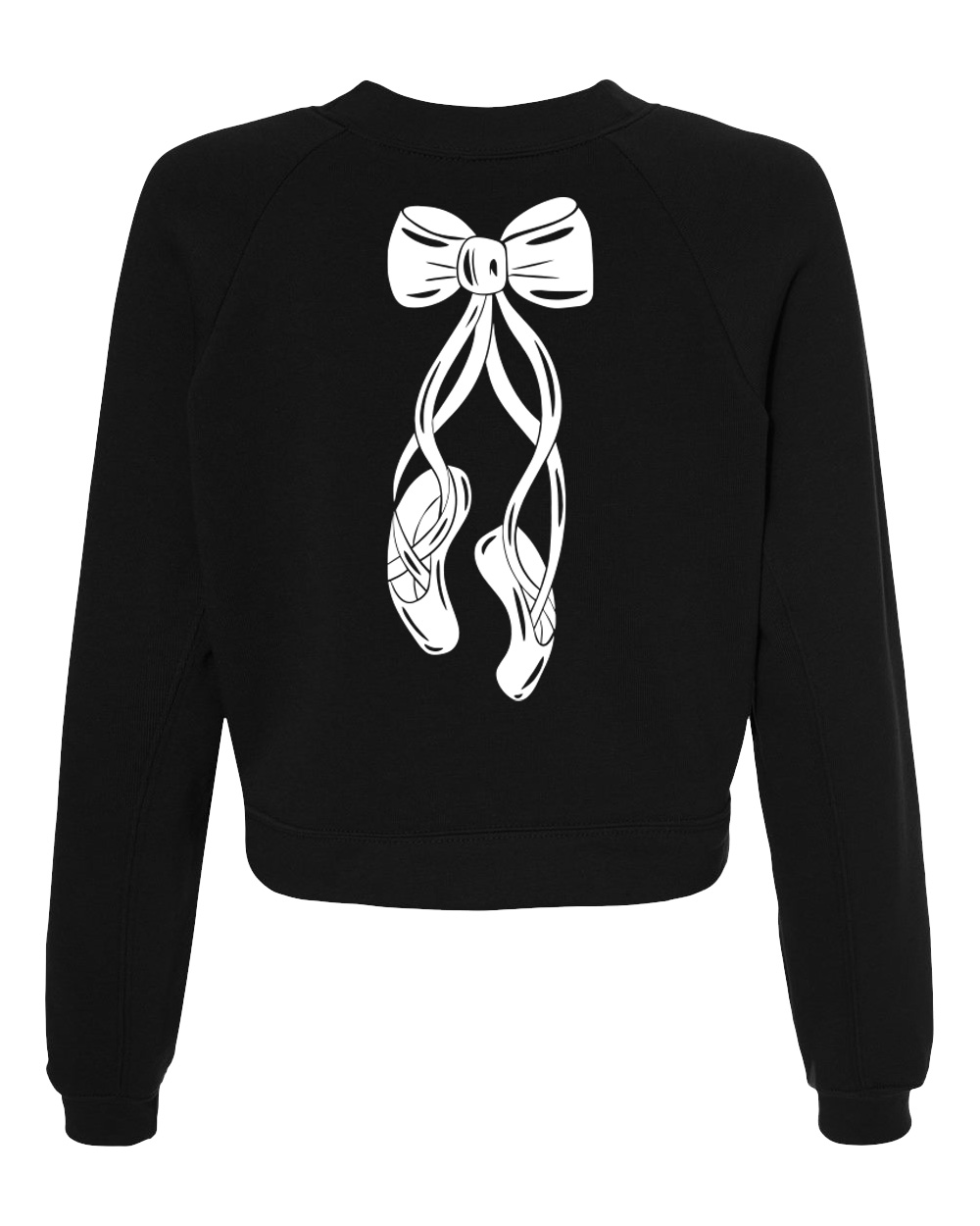 Fortress Ballet Crop Crewneck Sweatshirt - Image 5