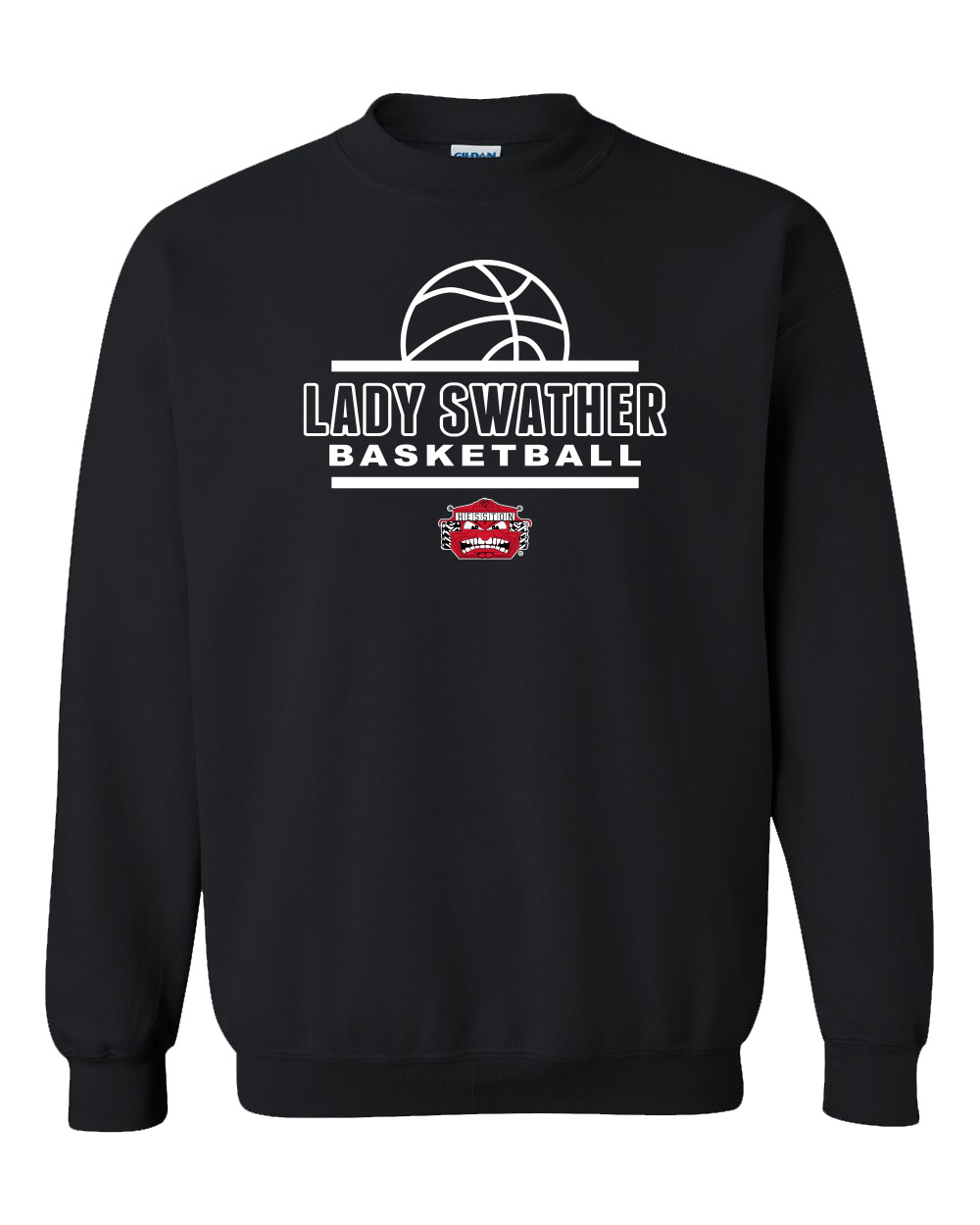 Hesston High School Girls' Basketball Crewneck Sweatshirt