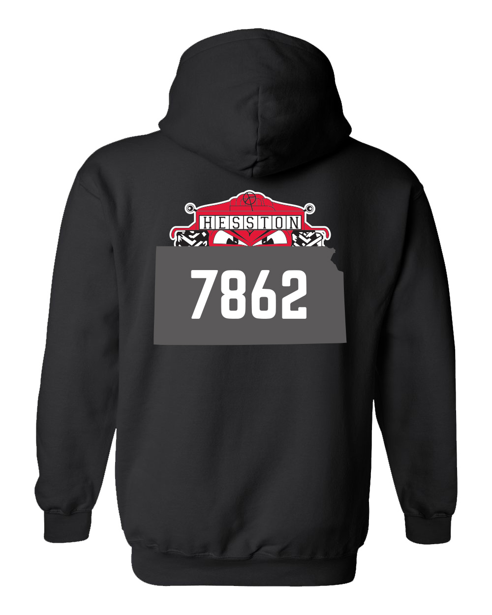 Hesston High School Robotics Hooded Sweatshirt - Image 2