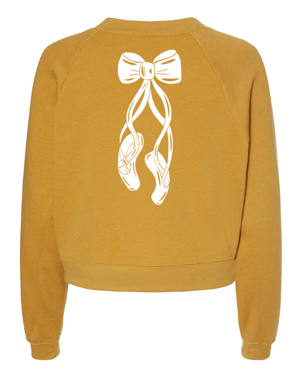 Fortress Ballet Crop Crewneck Sweatshirt - Image 4
