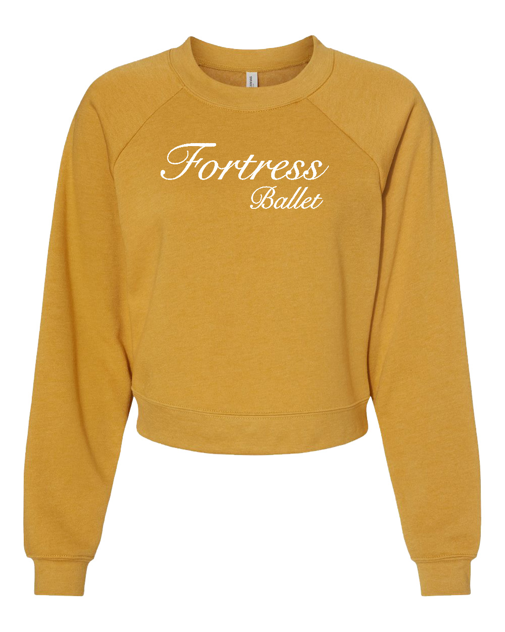 Fortress Ballet Crop Crewneck Sweatshirt