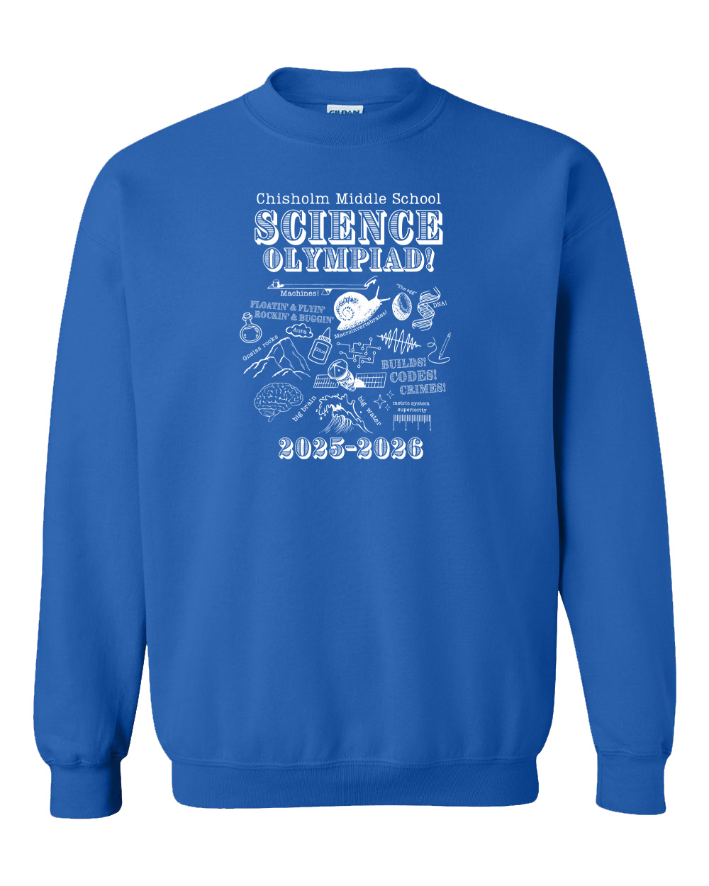 Chisholm Science Olympiad Crewneck Sweatshirt - Image 3