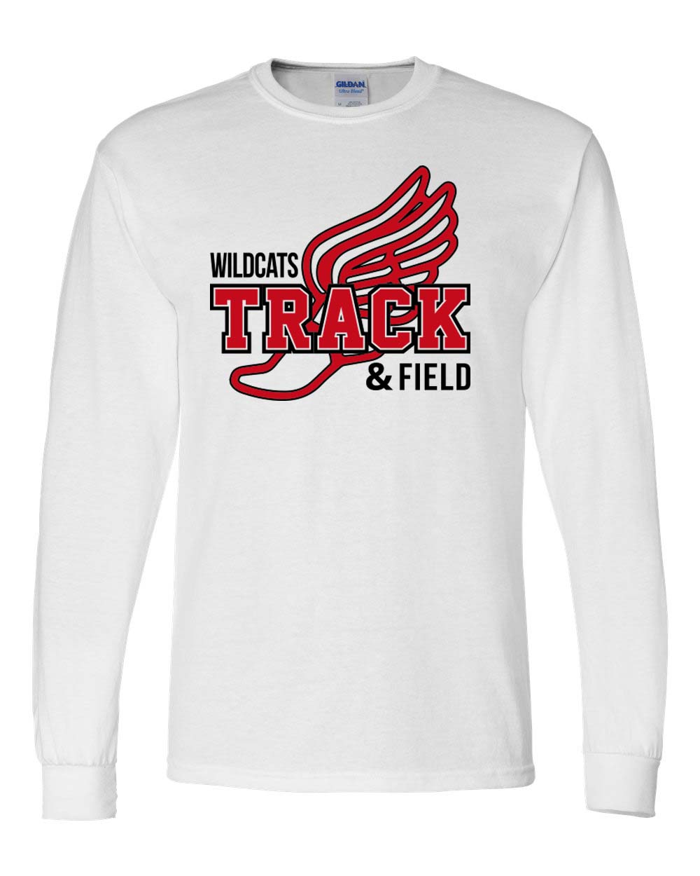 Moundridge Track & Field "Shoe" Long Sleeve Tee - Image 2