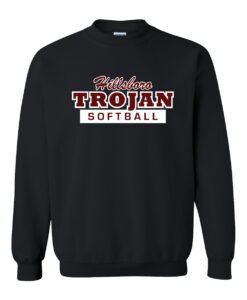 Hillsboro High School Softball Crewneck Sweatshirt