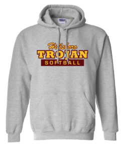 Hillsboro High School Softball Hooded Sweatshirt