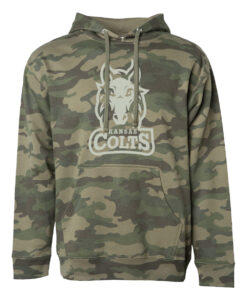 Kansas Colts Camo Hooded Sweatshirt