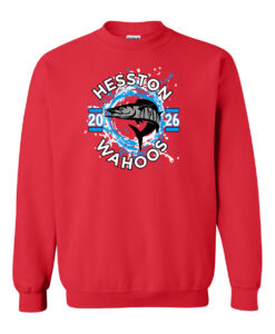 Wahoos Swim Team Crewneck Sweatshirt