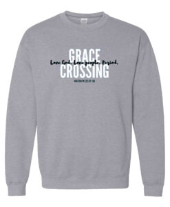 Grace Crossing "Love God" Crewneck Sweatshirt