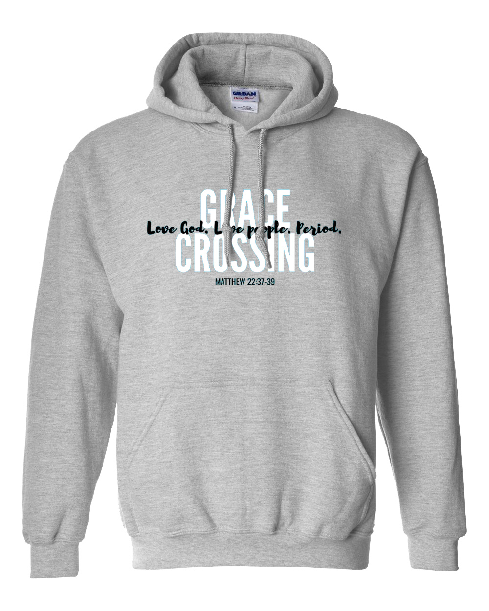 Grace Crossing "Love God" Hooded Sweatshirt