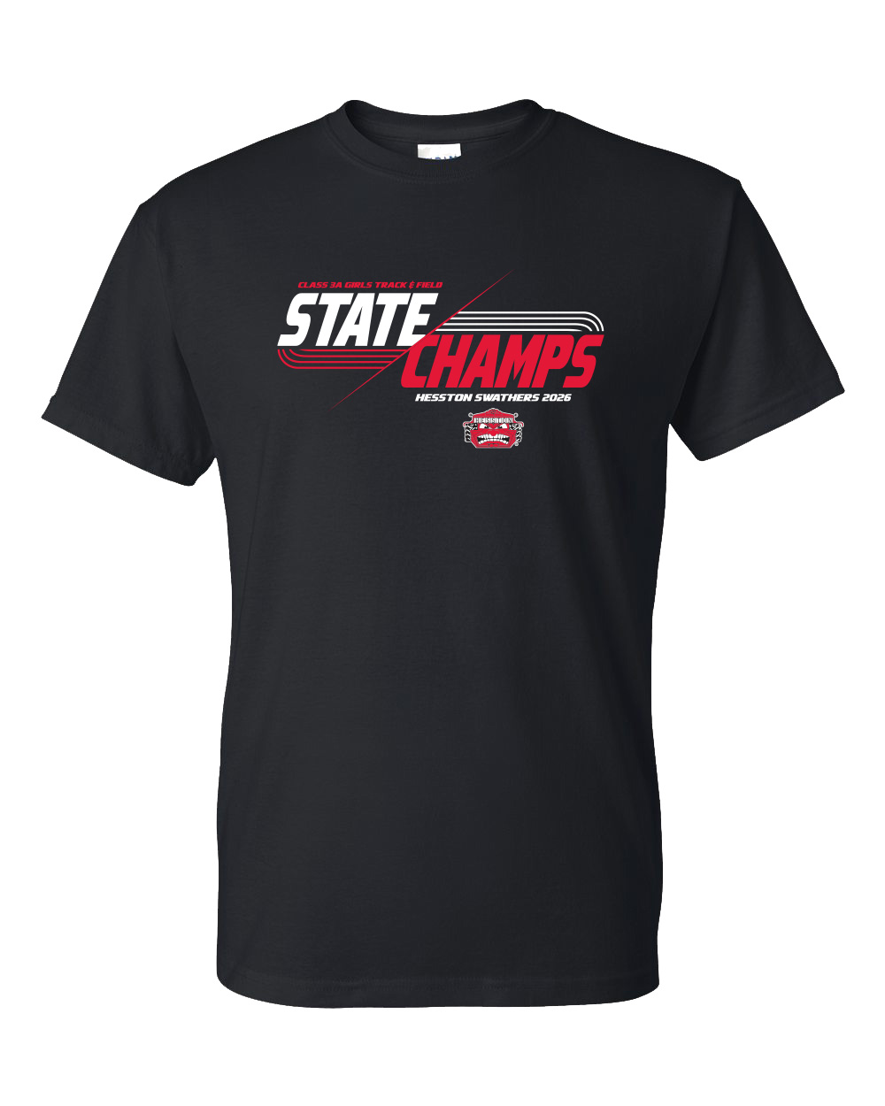 Hesston High School Girls State Champions T-Shirt