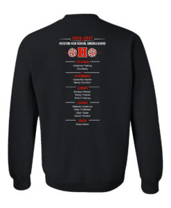 Alternative view of Hesston High School Cheer Crewneck Sweatshirt