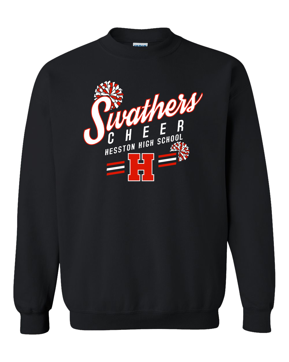Hesston High School Cheer Crewneck Sweatshirt