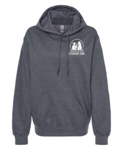 Alternative view of Hesston Veterinary Clinic Hooded Sweatshirt