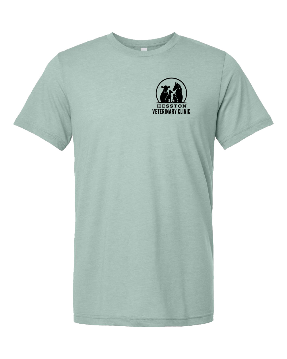 Hesston Veterinary Clinic T-Shirt - Image 4