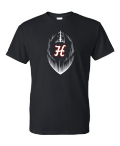 Hesston High School Football "H" Tee - Image 3