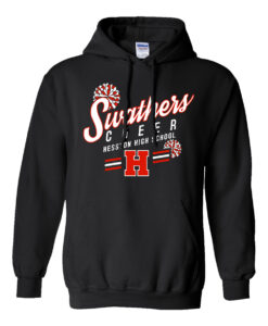 Hesston High School Cheer Hooded Sweatshirt