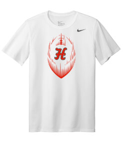 Hesston High School Football "H" Nike Tee